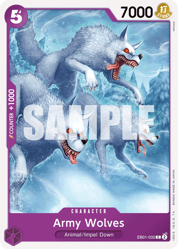 Army Wolves (Extra booster - Memorial Collection)(EB01-032)