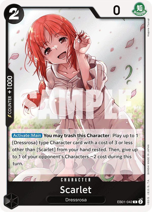 Scarlet (Extra booster - Memorial Collection)(EB01-042)