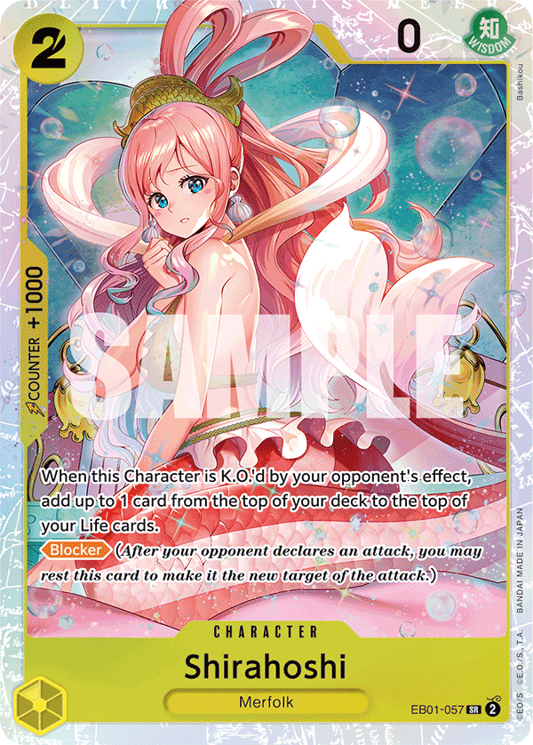 Shirahoshi (Extra booster - Memorial Collection)(EB01-057)