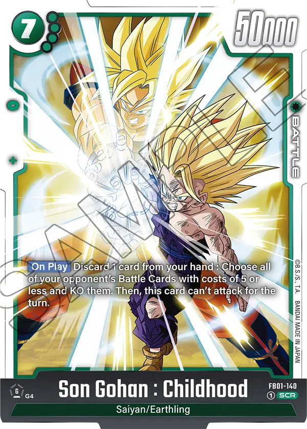 Son Gohan : Childhood (Awakened Pulse)(fb01-140)