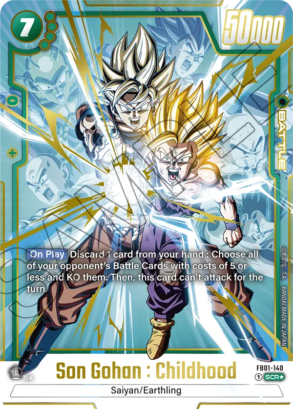 Son Gohan : Childhood (Awakened Pulse)[Alternative Art](fb01-140)