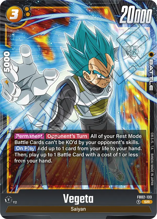 Vegeta (Blazing Aura)(fb02-133)