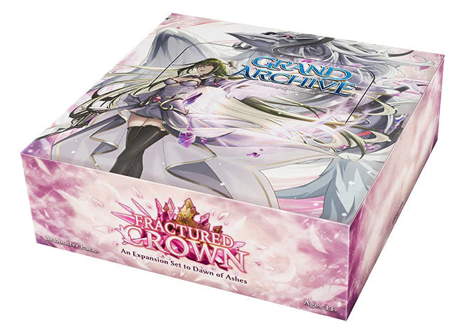 Grand Archive TCG Fractured Crown Booster Box Display