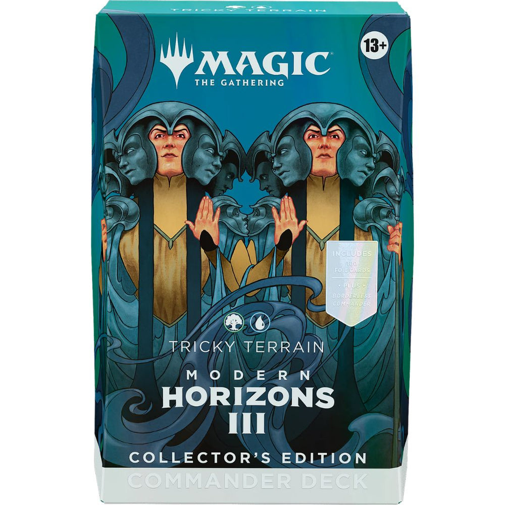 Magic The Gathering Modern Horizons 3 Commander Deck Collectors Edition - Tricky Terrain