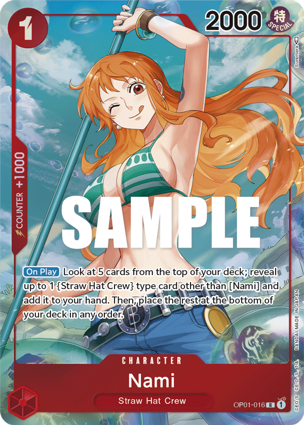 Nami (Romance Dawn)[Alternative Art](OP01-016)