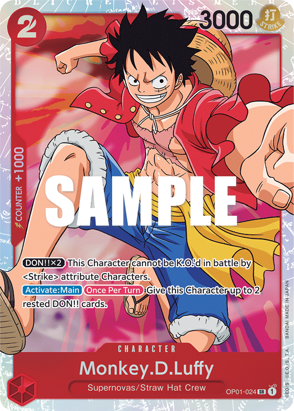 Monkey.D.Luffy (Romance Dawn)(OP01-024)