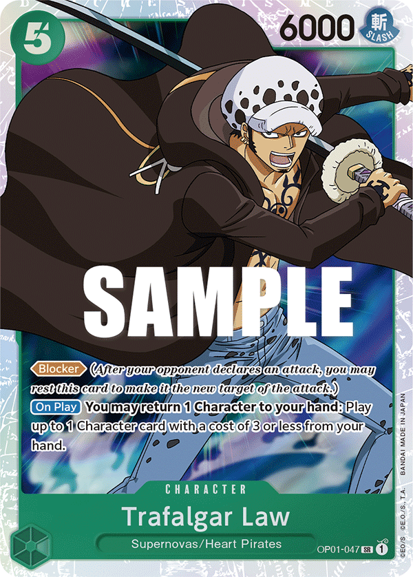 Trafalgar Law (Romance Dawn)(OP01-047)