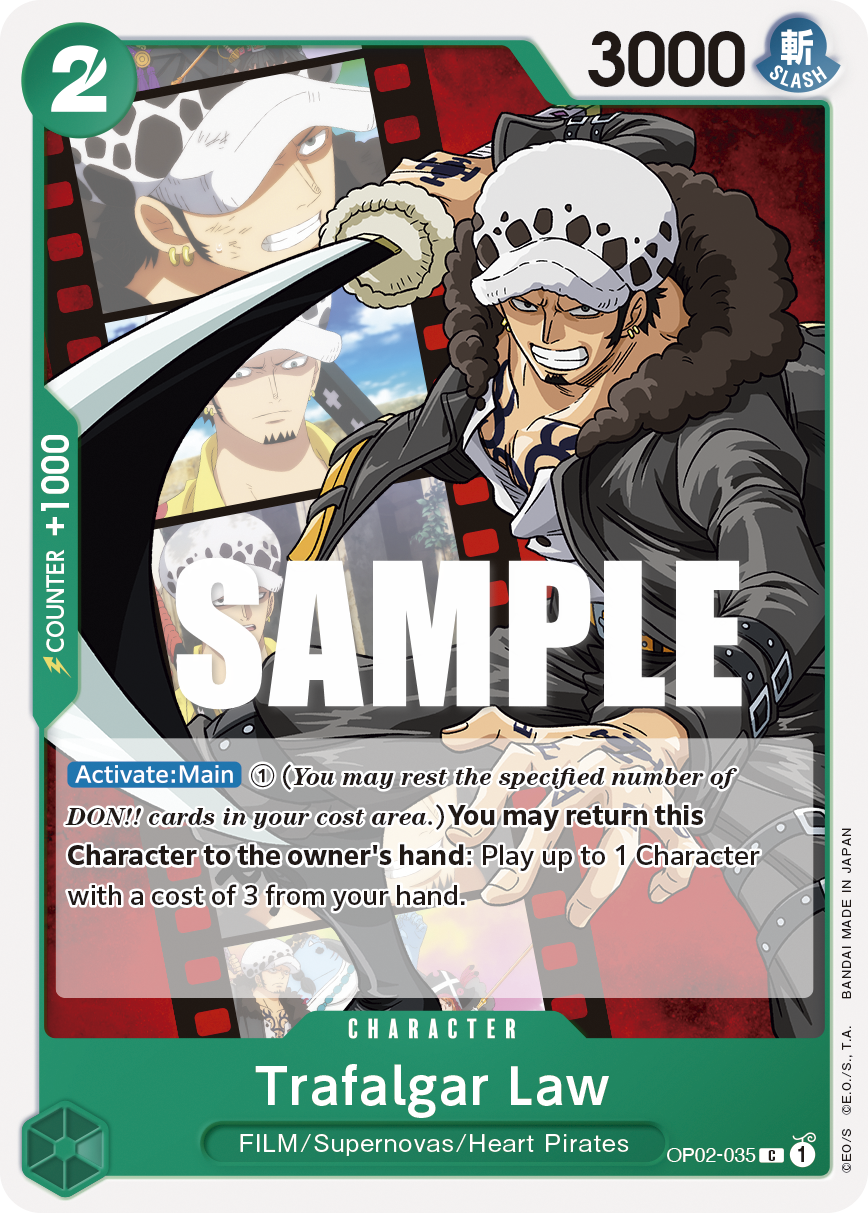 Trafalgar Law (Paramount War)(OP02-035)