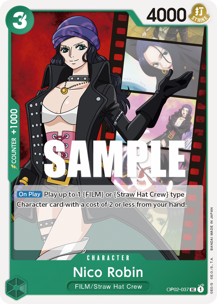 Nico Robin (Paramount War)(OP02-037)