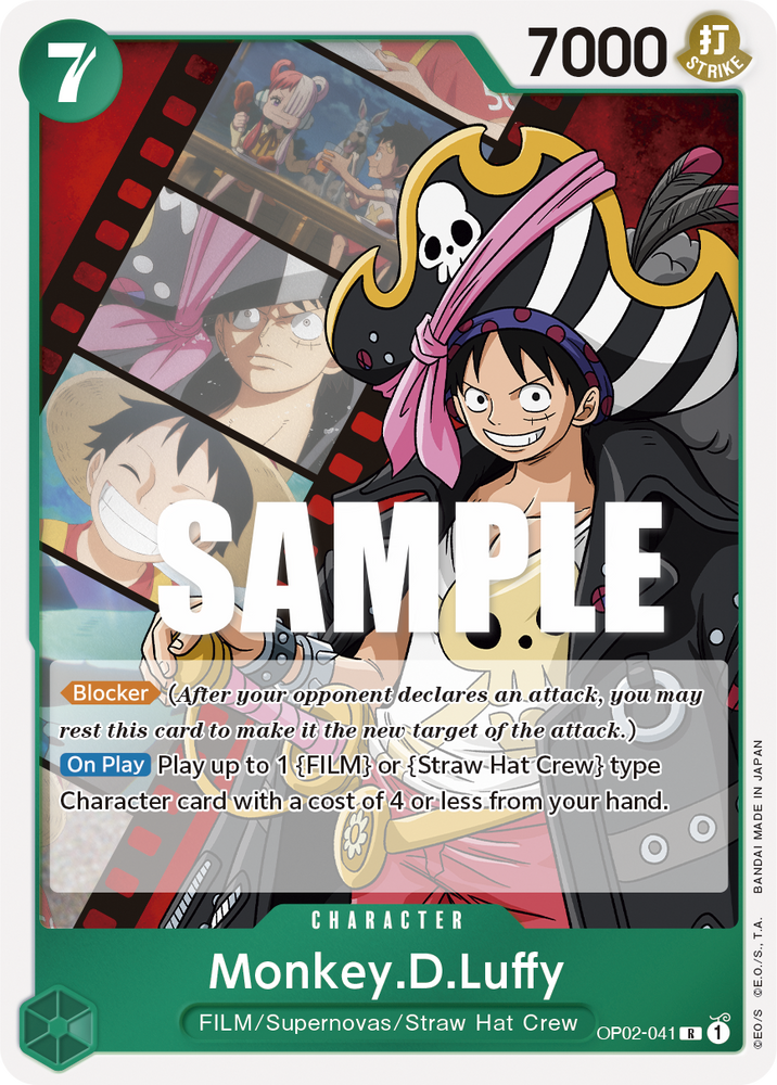 Monkey.D.Luffy (Paramount War)(OP02-041)