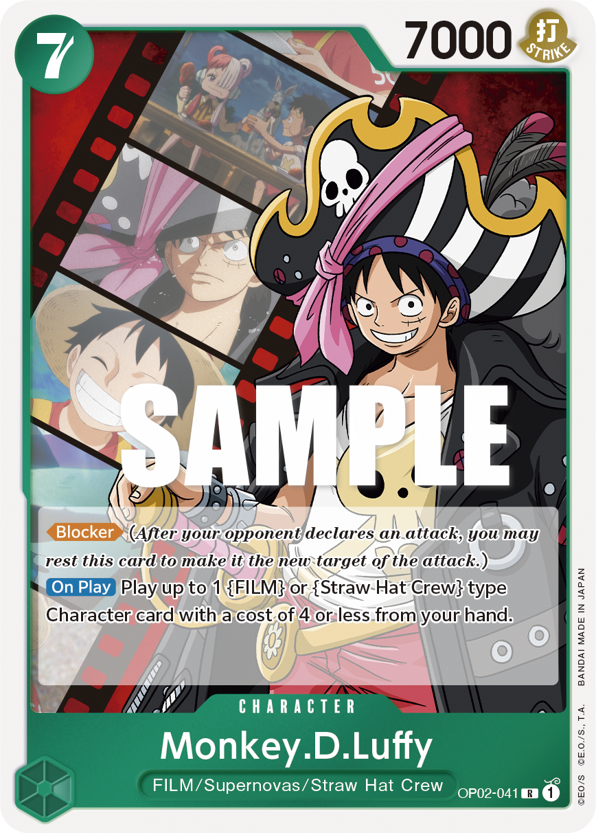 Monkey.D.Luffy (Paramount War)(OP02-041)