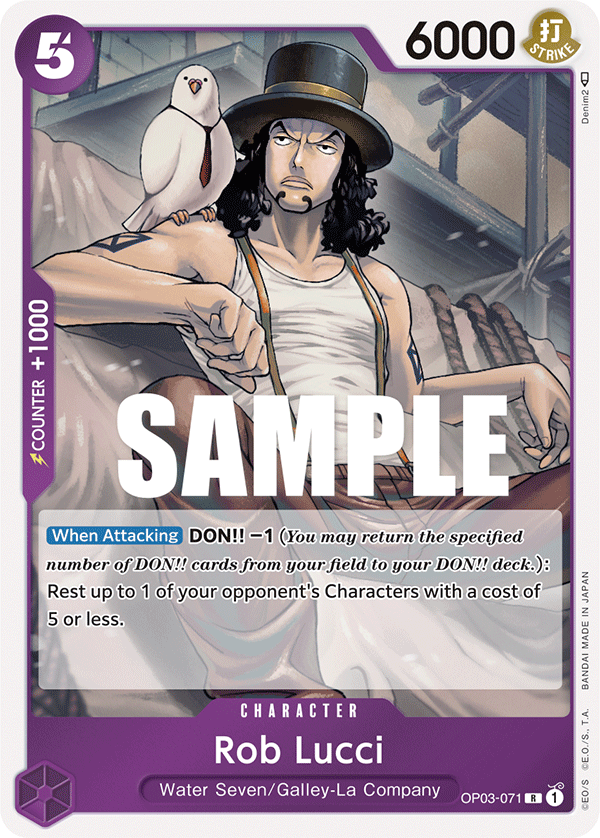 Rob Lucci (Pillars of Strength)(OP03-071)