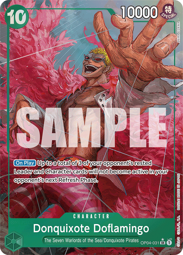 Donquixote Doflamingo (Kingdoms of Intrigue)[PRB Alternative Art](OP04-031)