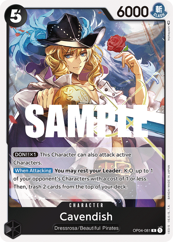 Cavendish (Kingdom of Intrigue)(OP04-081)