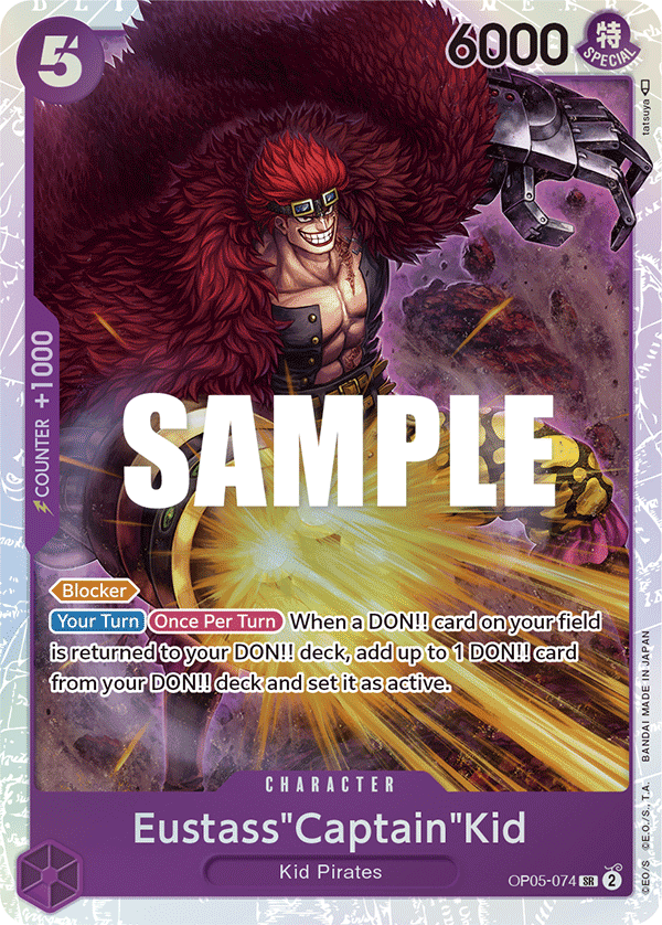 Eustass "Captain" Kid (Awakening of the New Era)(OP05-074)