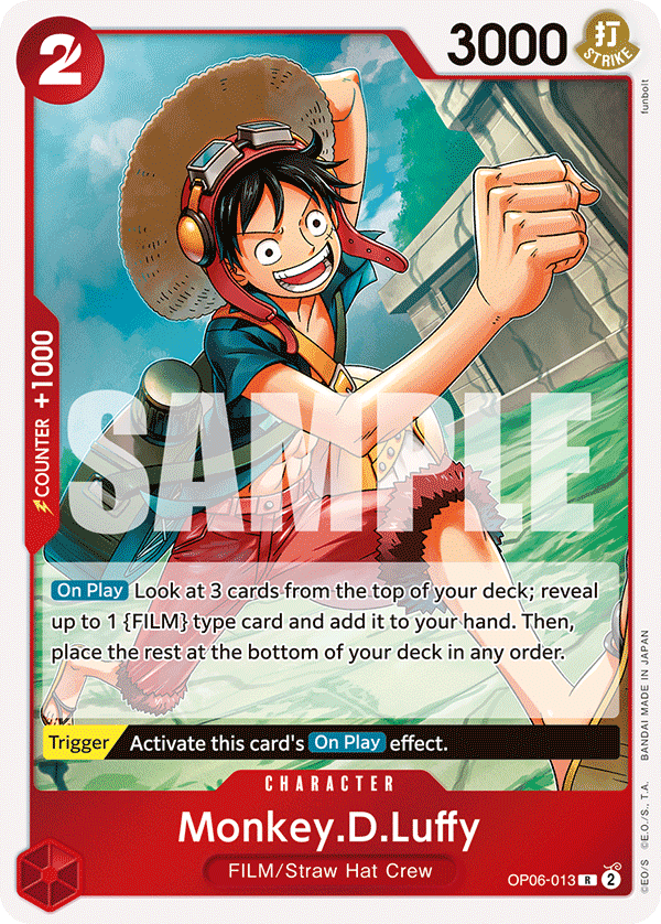 Monkey.D.Luffy (Wings of the Captain)(OP06-013)