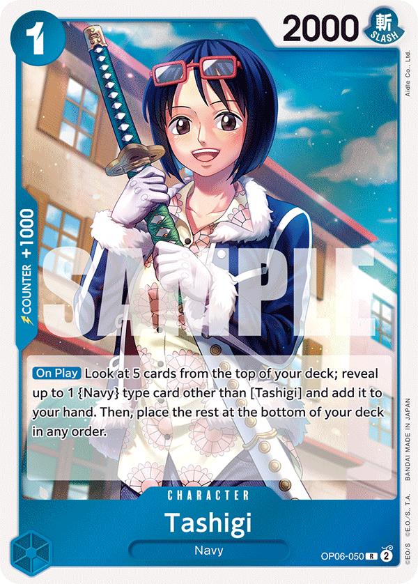 Tashigi (Wings of the Captain)(OP06-050)