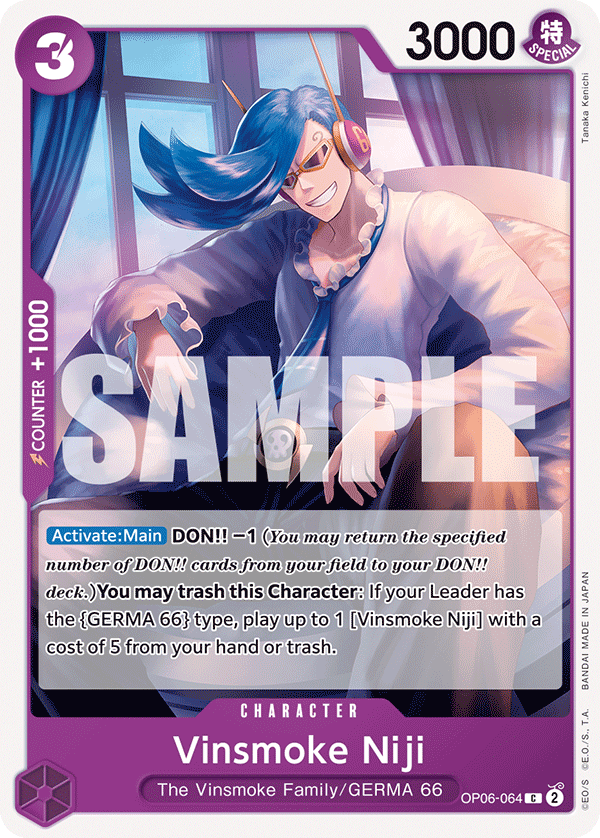 Vinsmoke Niji (Wings of the Captain)(OP06-064)