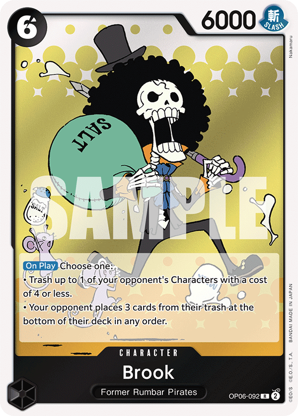 Brook (Wings of the Captain)(OP06-092)