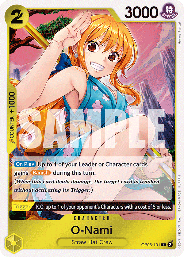 O-Nami (Wings of the Captain)(OP06-101)