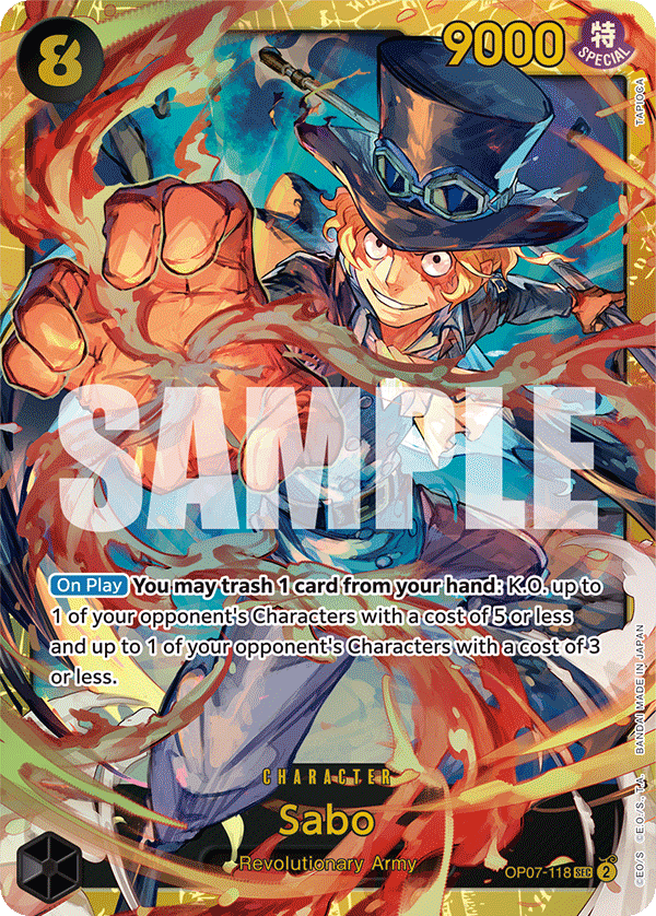 Sabo (500 Years In the Future)(OP07-118)