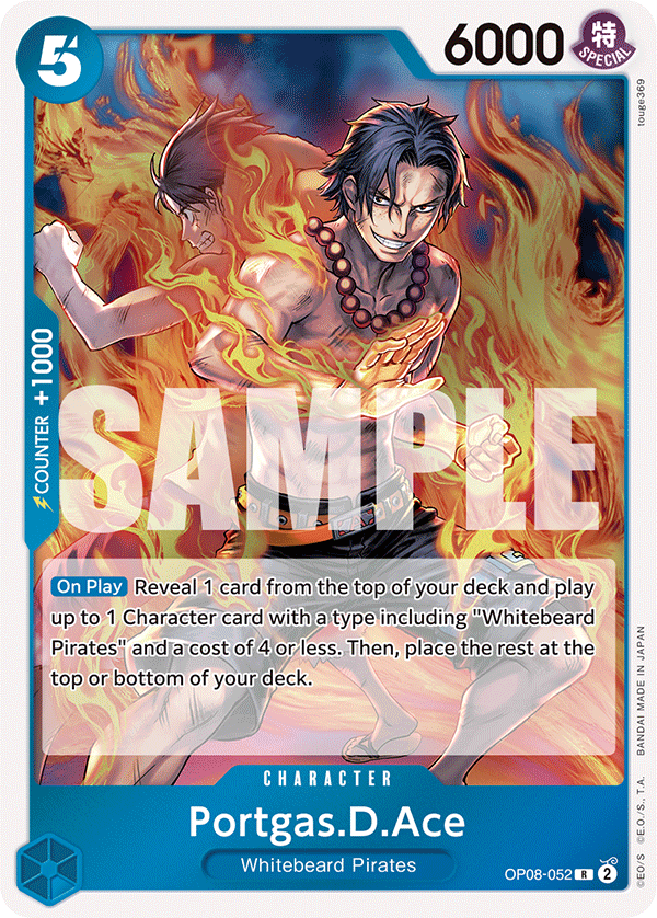 Portgas.D.Ace (Two Legends)(OP08-052)