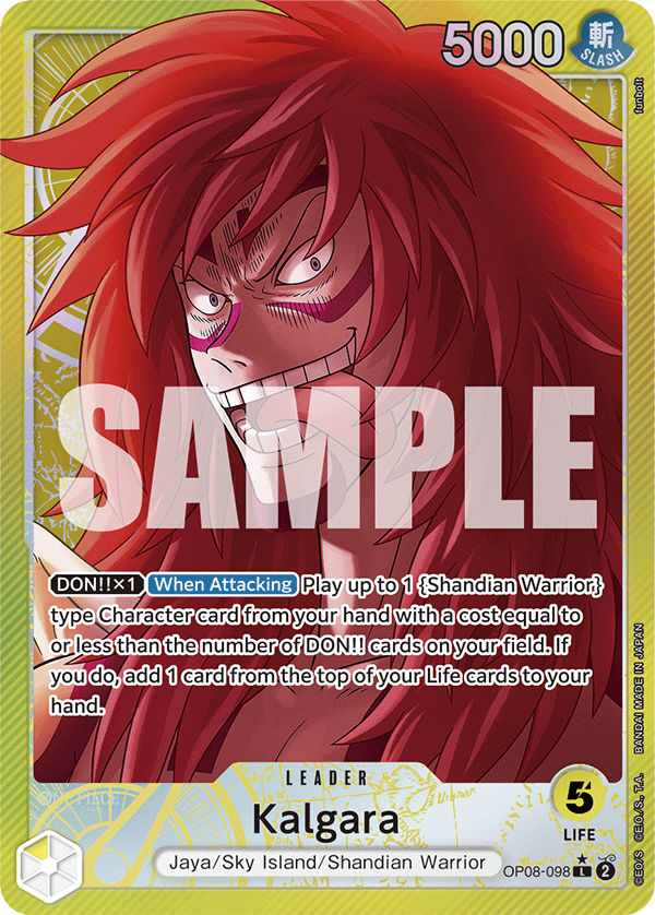 Kalgara Leader (Two Legends)[Alternative Art](OP08-098)