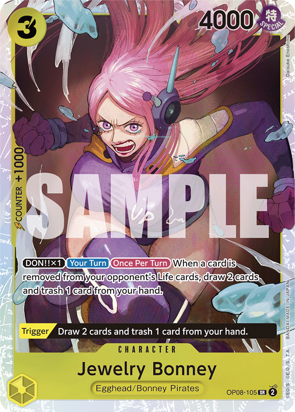 Jewelry Bonney (Two Legends)(OP08-105)