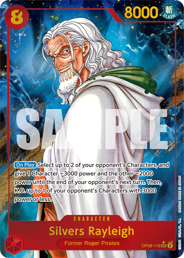 Silvers Rayleigh (Two Legends)[Alternative Art](OP08-118)