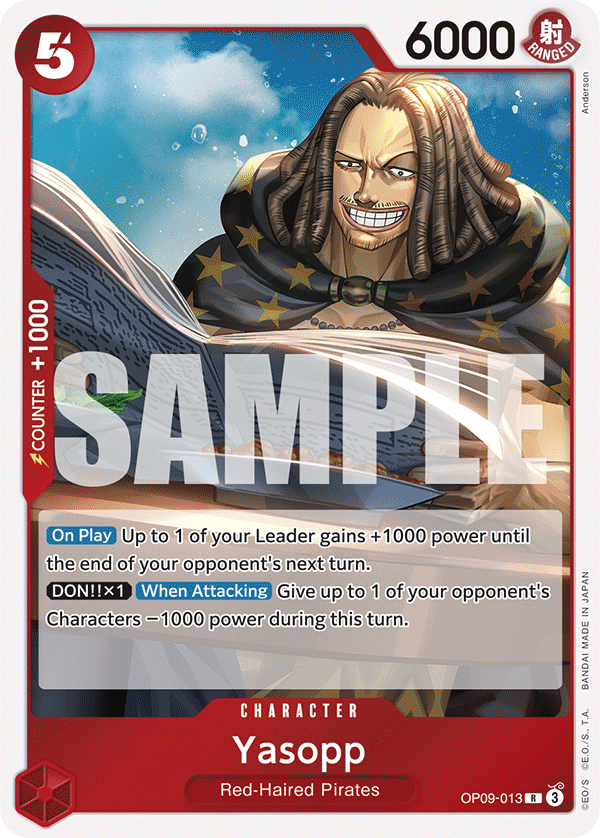 Yasopp (Emperors in the New World)(OP09-013)