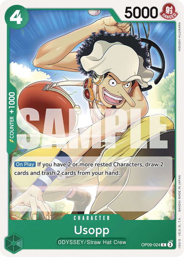 Usopp (Emperors in the New World)(OP09-024)