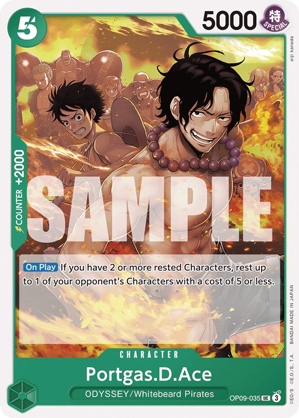 Portgas.D.Ace (Emperors in the New World)(OP09-035)