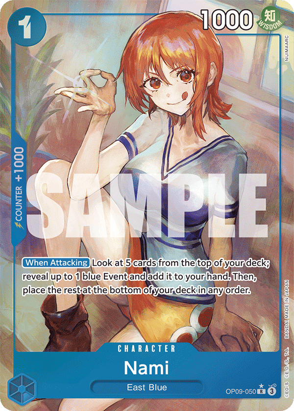 Nami (Emperors in the New World)[Alternative Art](OP09-050)