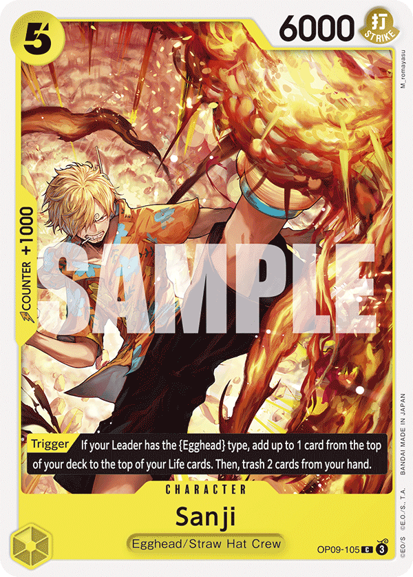 Sanji (Emperors in the New World)(OP09-105)