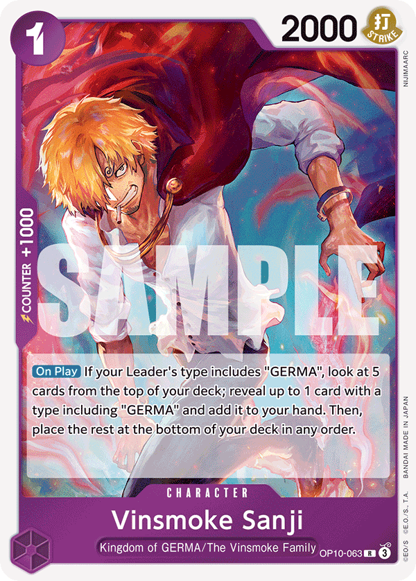 Vinsmoke Sanji (Royal Blood)(OP10-063)