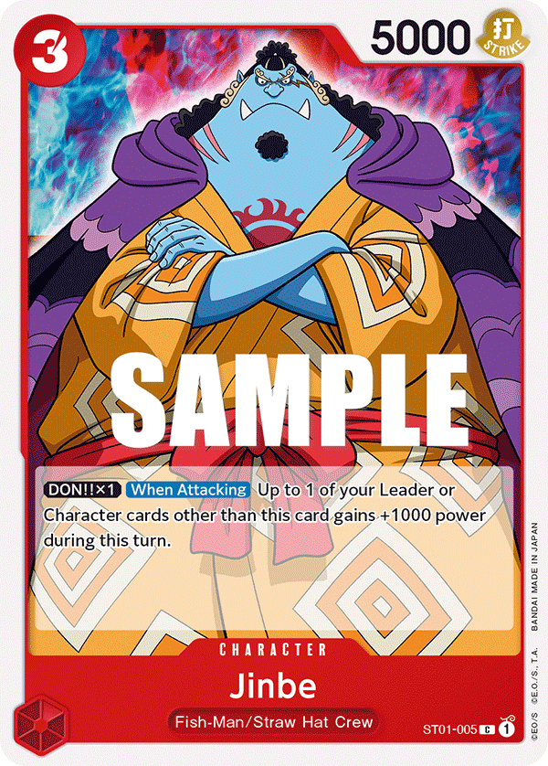 Jinbe (Starter Deck 1: Straw Hat Crew)(ST01 - 005)