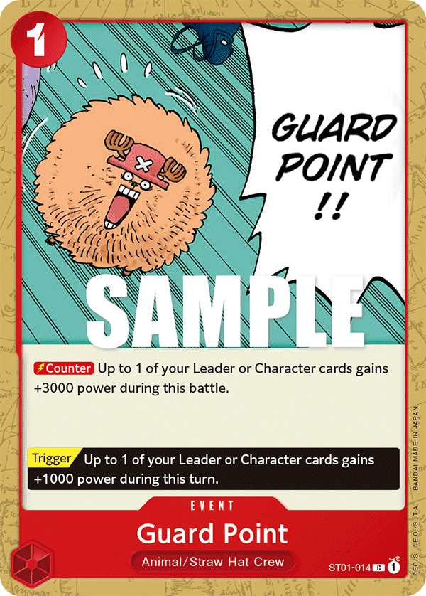 Guard Point (Starter Deck 1: Straw Hat Crew)(ST01-014)