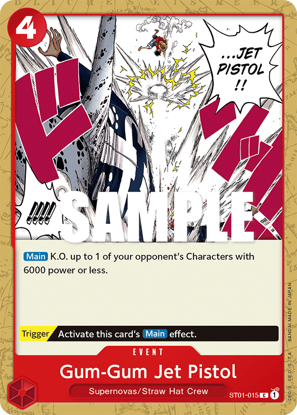 Gum-Gum Jet Pistol (Starter Deck 1: Straw Hat Crew)(ST01 - 015)