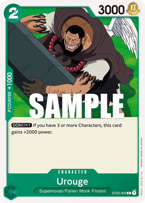 Urouge (Starter Deck 2: The Worst Generation)(ST02-003)