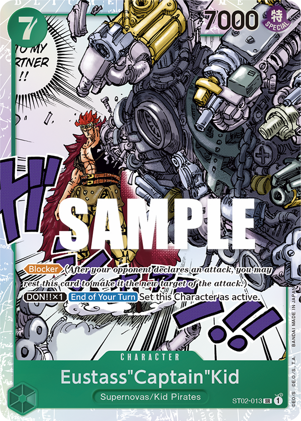 Eustass "Captain" Kid (Starter Deck 2: Worst Generation)(ST02-013)