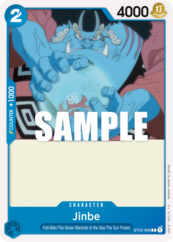 Jinbe (Starter Deck 3: The Seven Warlords)(ST03 - 006)