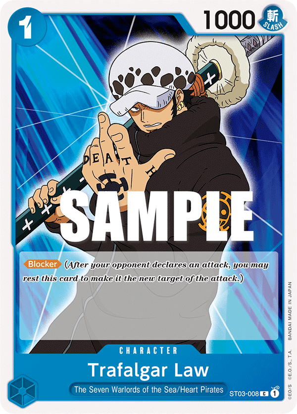 Trafalgar Law (Starter Deck 3: The Seven Warlords)(ST03 - 008)