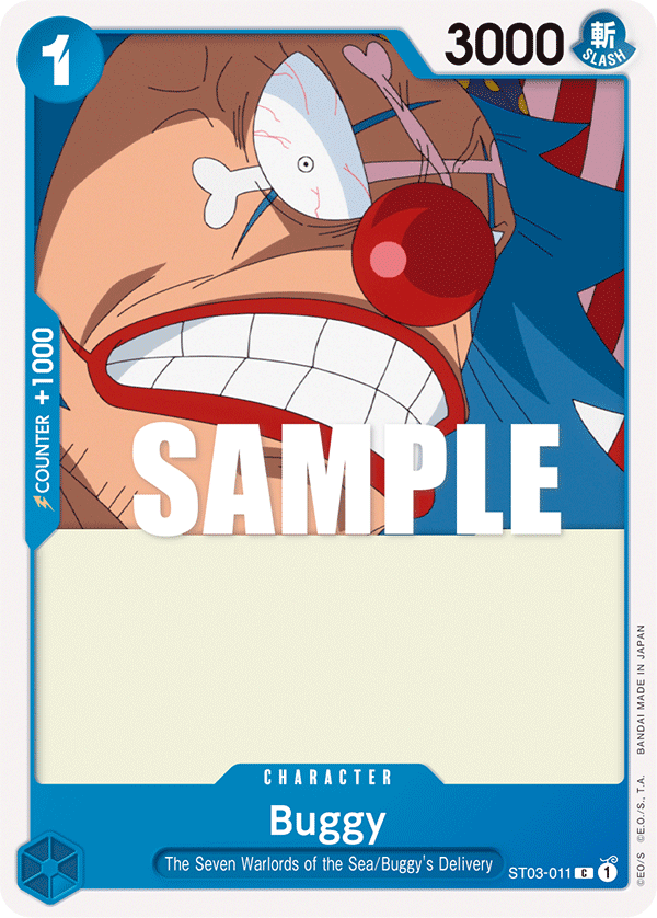 Buggy (Starter Deck 3: The Seven Warlords)(ST03 - 011)