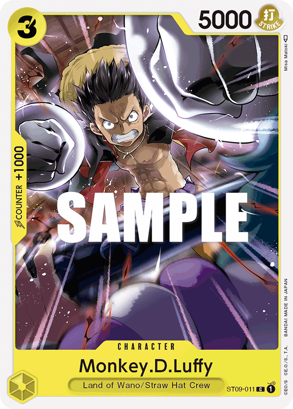 Monkey.D.Luffy (Starter Deck 9: Yamato)(ST09 - 011)