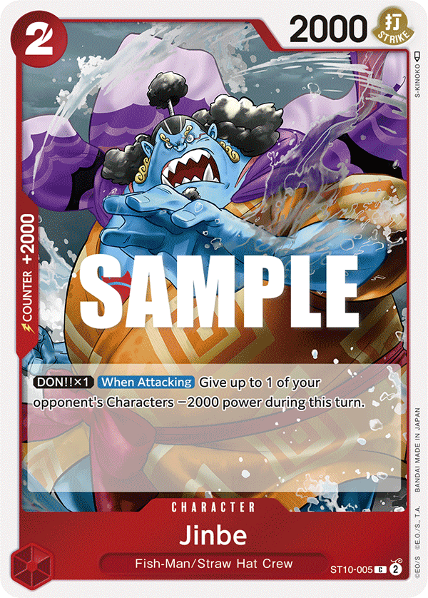 Jinbe (Ultimate Deck - The Three Captains)(ST10-005)