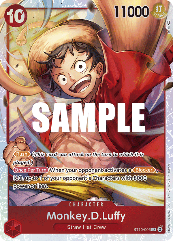 Monkey.D.Luffy (Ultimate Deck - The Three Captains)(ST10-006)