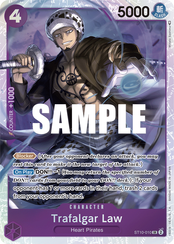 Trafalgar Law (Ultimate Deck - The Three Captains)(ST10-010)