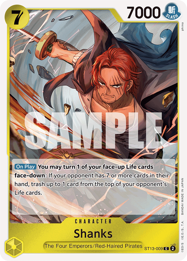 Shanks (Ultra Deck: The Three Brothers)(ST13-009)