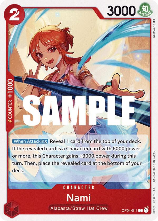 Nami OP04-011 (Kingdoms of Intrigue) 