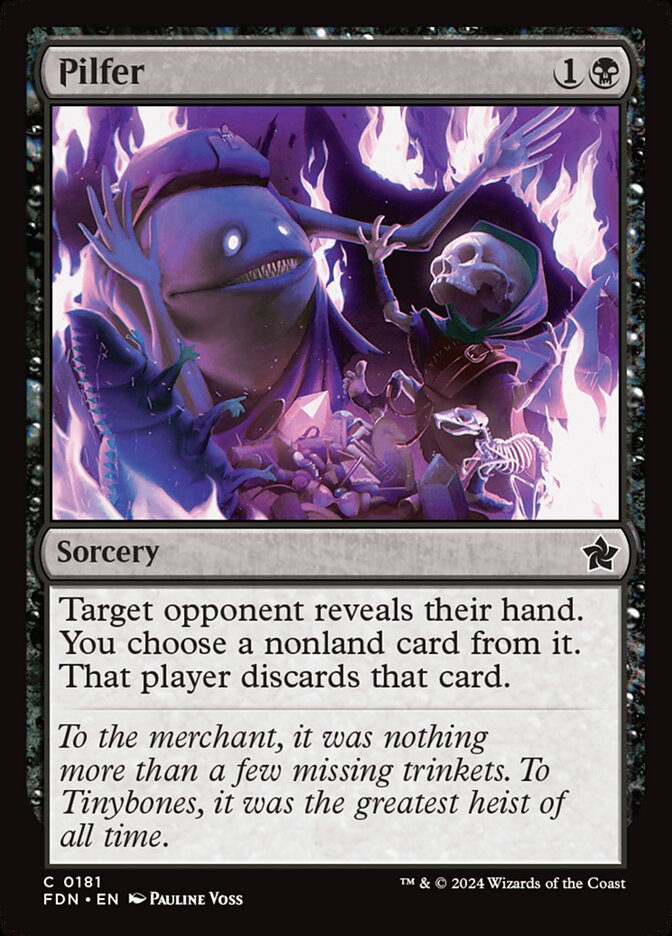 Pilfer 181/291 (Foundations) 